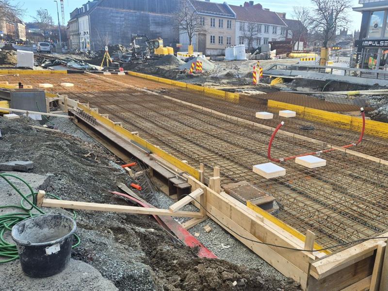 Armeringsjern til betongmassene